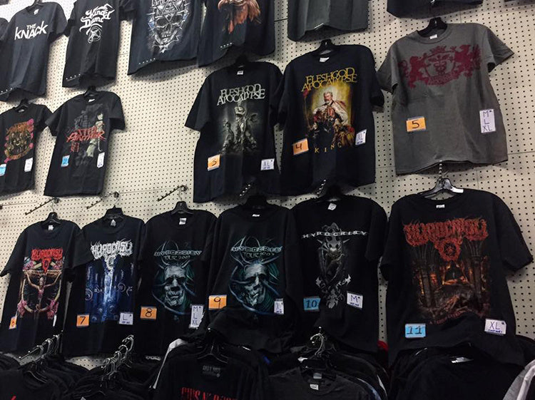 Trend Big Size Rock Vintage Fashion Short Sleeve