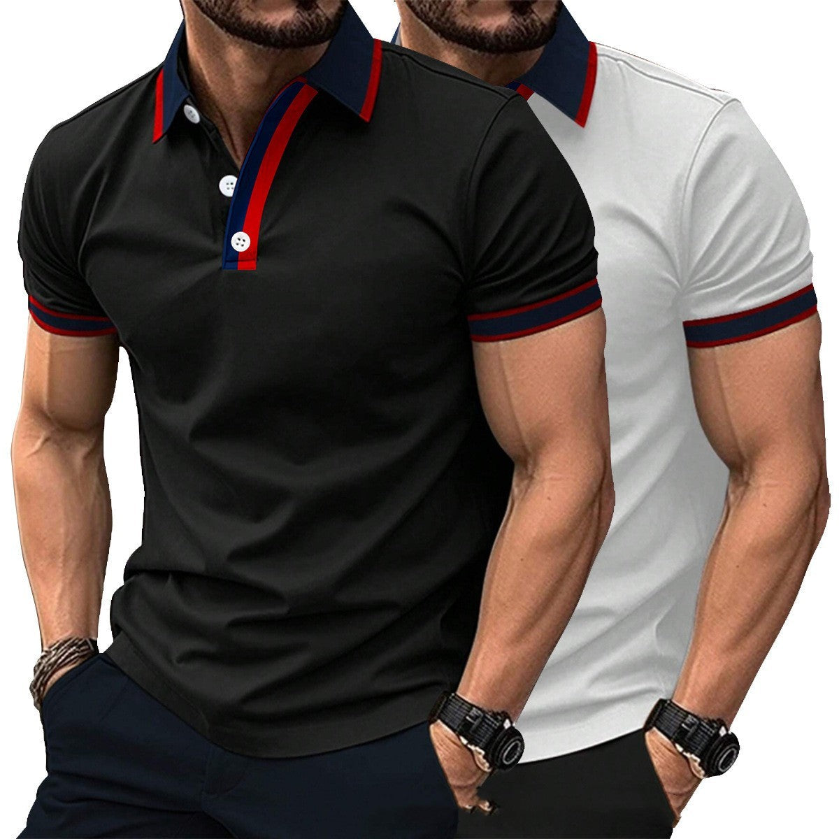 Summer Men's Short Sleeve Casual