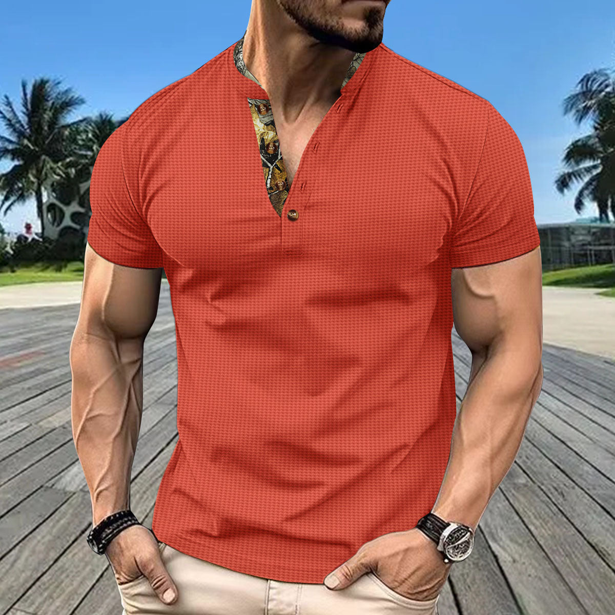 Large Size Polo Shirt Men's Casual