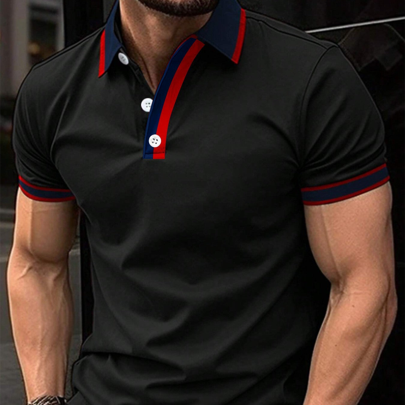 Summer Men's Short Sleeve Casual