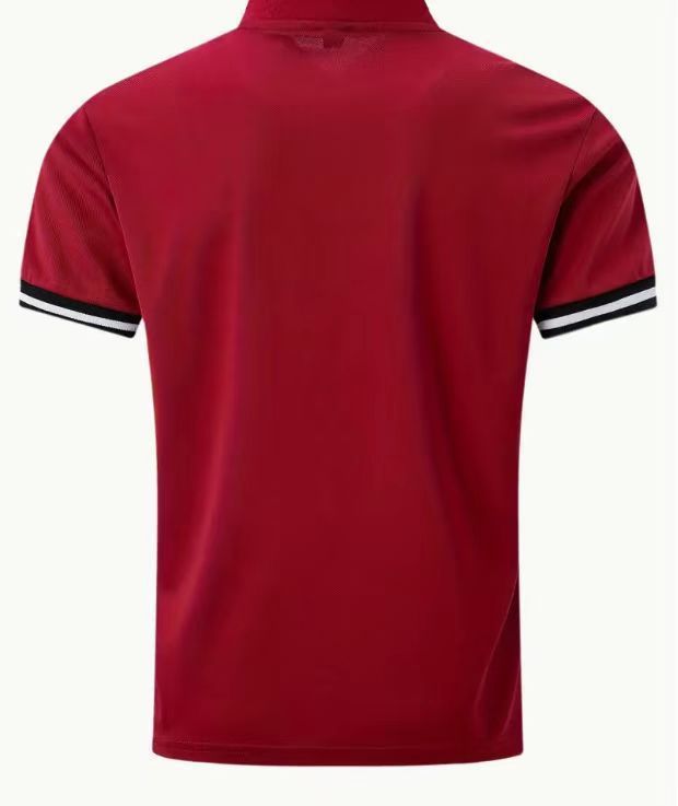 Solid Color Classic Button Stitching Short Sleeve